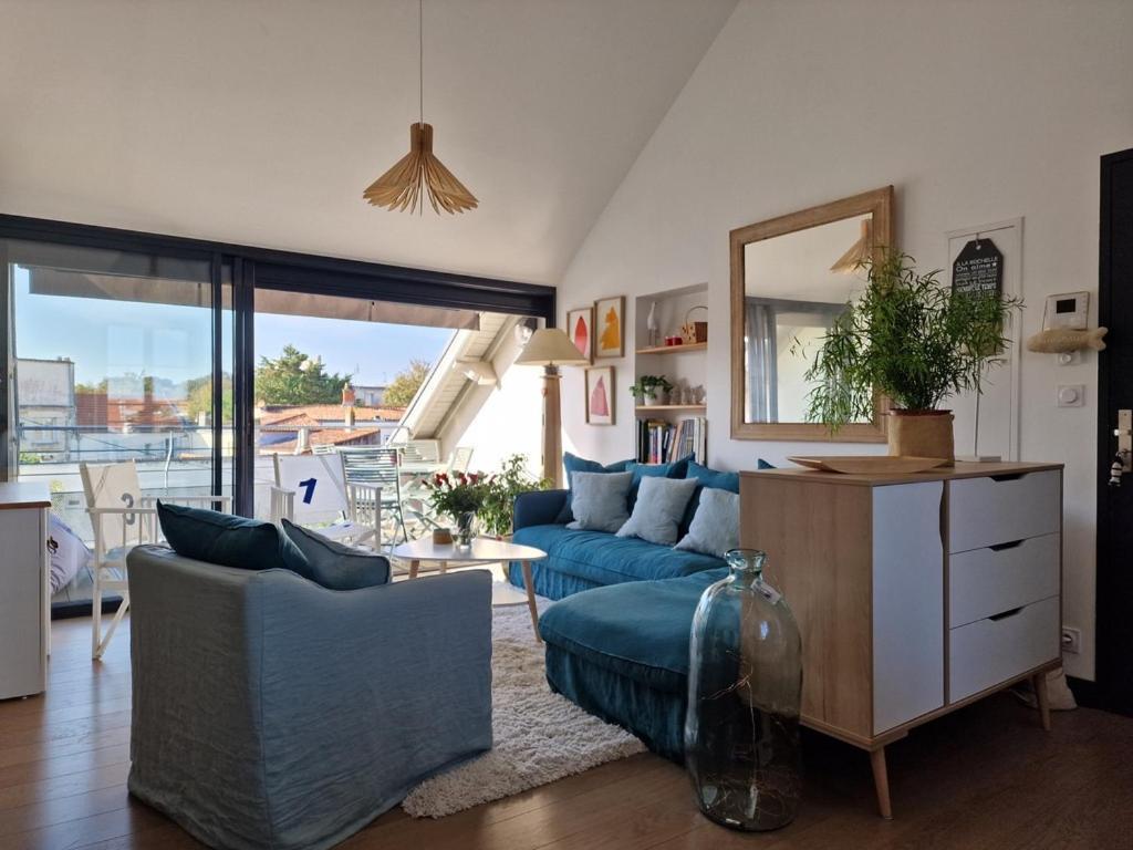 Le Coligny, Appt 100M Mer Et Parking 라로셸 외부 사진